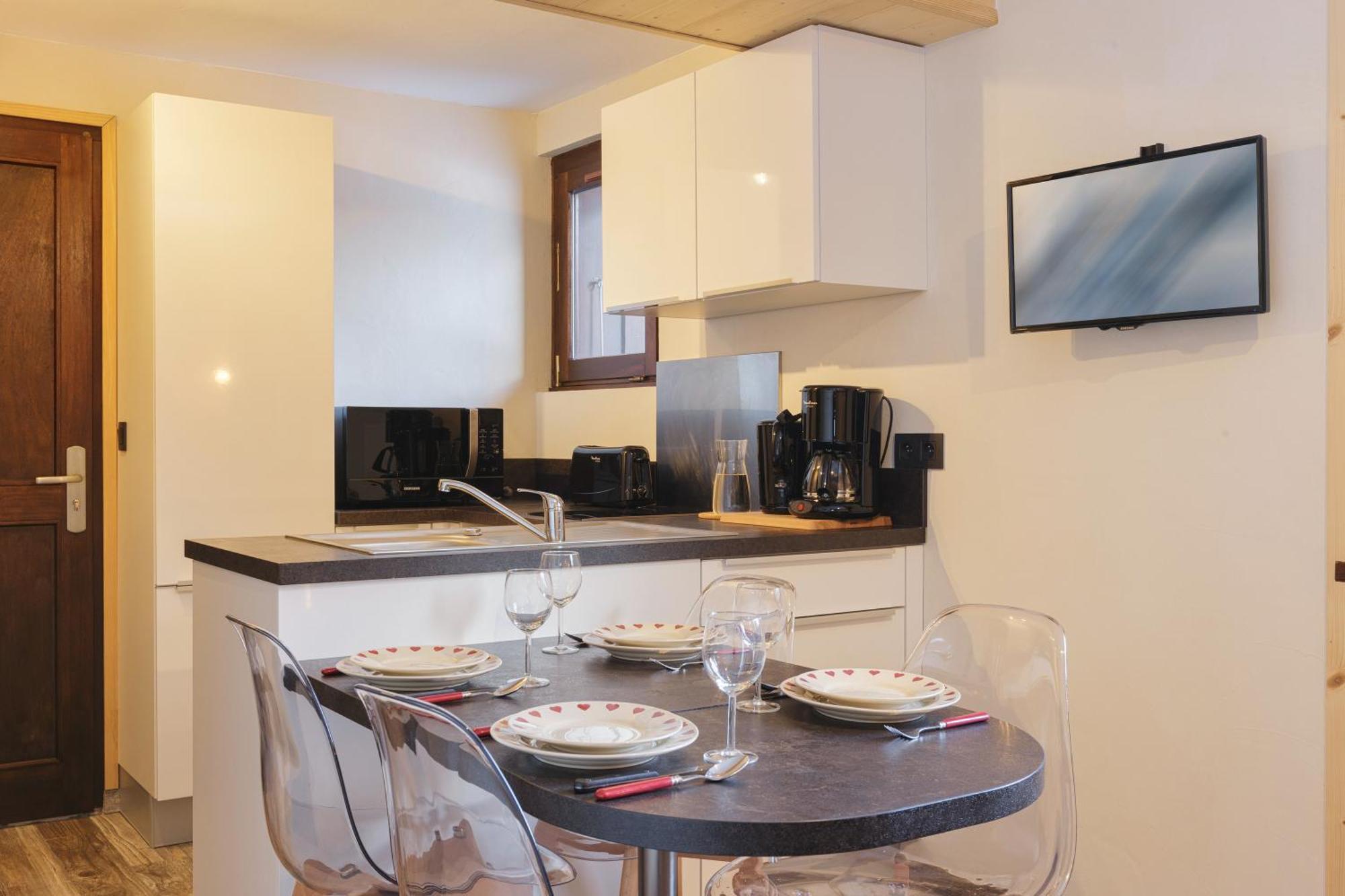 Hameau Des Grands Montets - Apartment 127 - Happy Rentals Chamonix ภายนอก รูปภาพ