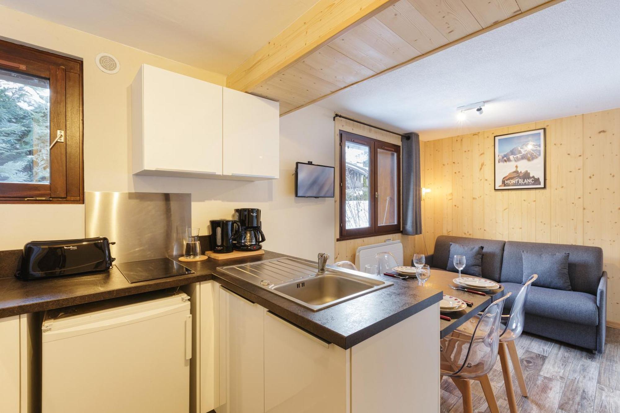 Hameau Des Grands Montets - Apartment 127 - Happy Rentals Chamonix ภายนอก รูปภาพ
