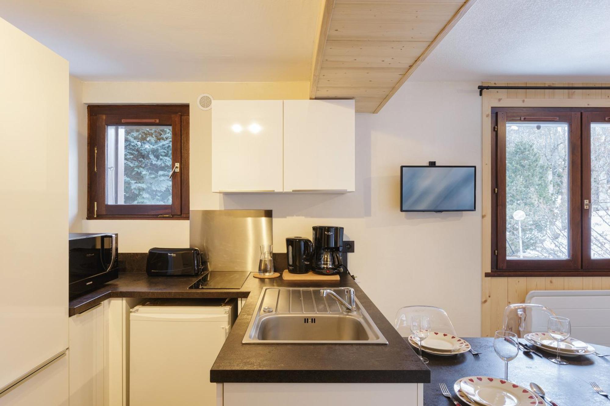 Hameau Des Grands Montets - Apartment 127 - Happy Rentals Chamonix ภายนอก รูปภาพ